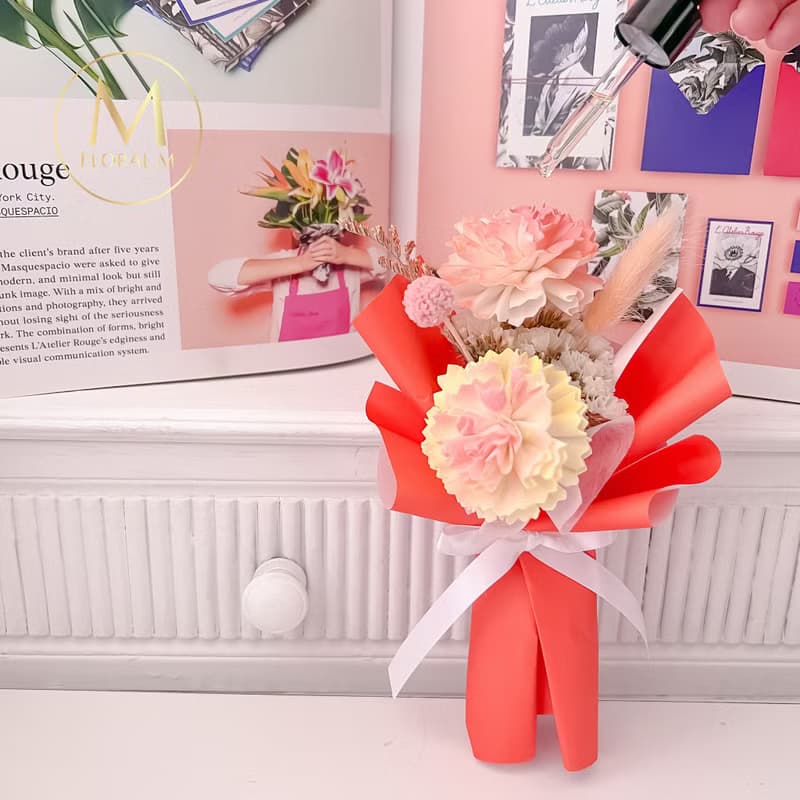 盛夏橙香擴香小花束 (贈送5ml香氛油)