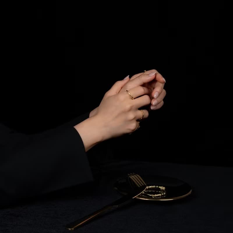 【神秘星象學:神話之戒】 金牛座 l 祖母綠925純銀鍍18k真金戒指