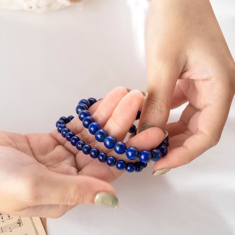 【無瑕】月色如醉-青金石手鍊
