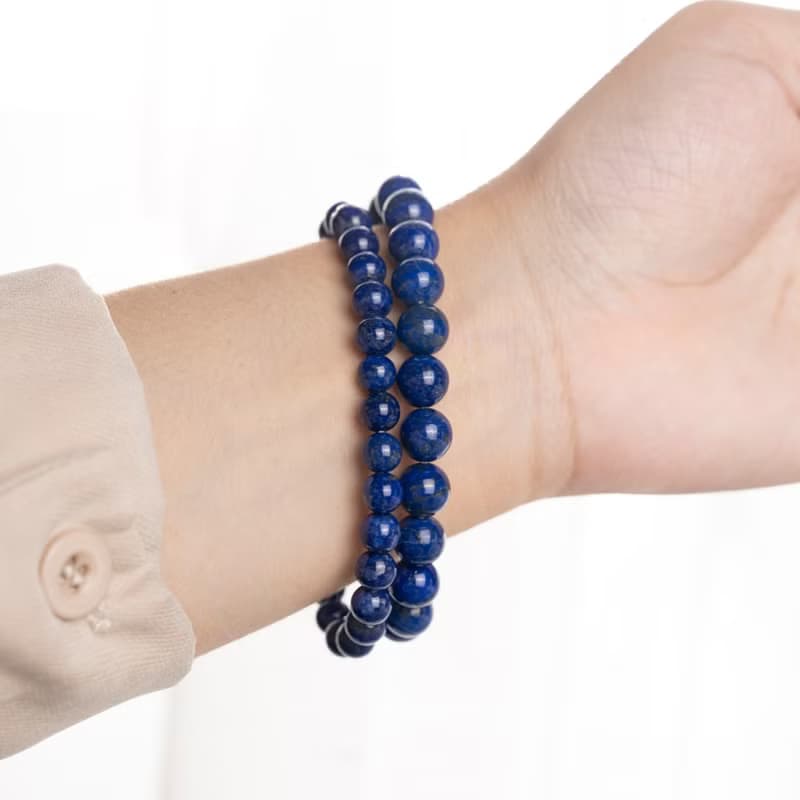 【無瑕】月色如醉-青金石手鍊