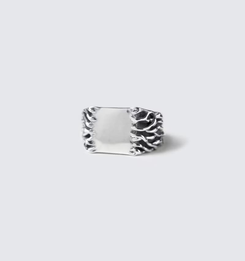 nct ten kazuta pick bloodsquare silver ring mihue men unisex kpopstar