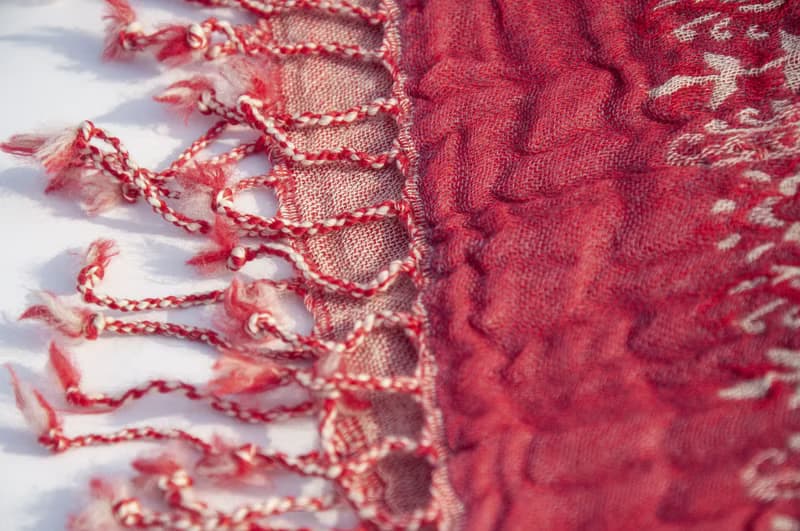 喀什米爾Cashmere/水煮羊毛披肩/針織圍巾/刺繡圍巾/羊絨披巾-花