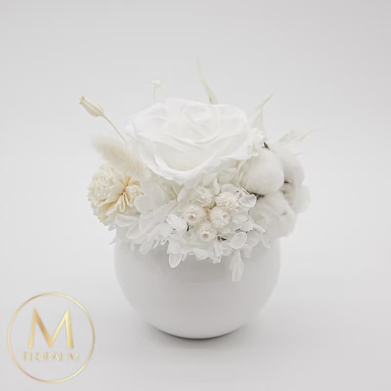 新天鵝堡永生花禮 (贈送5ml香氛油)