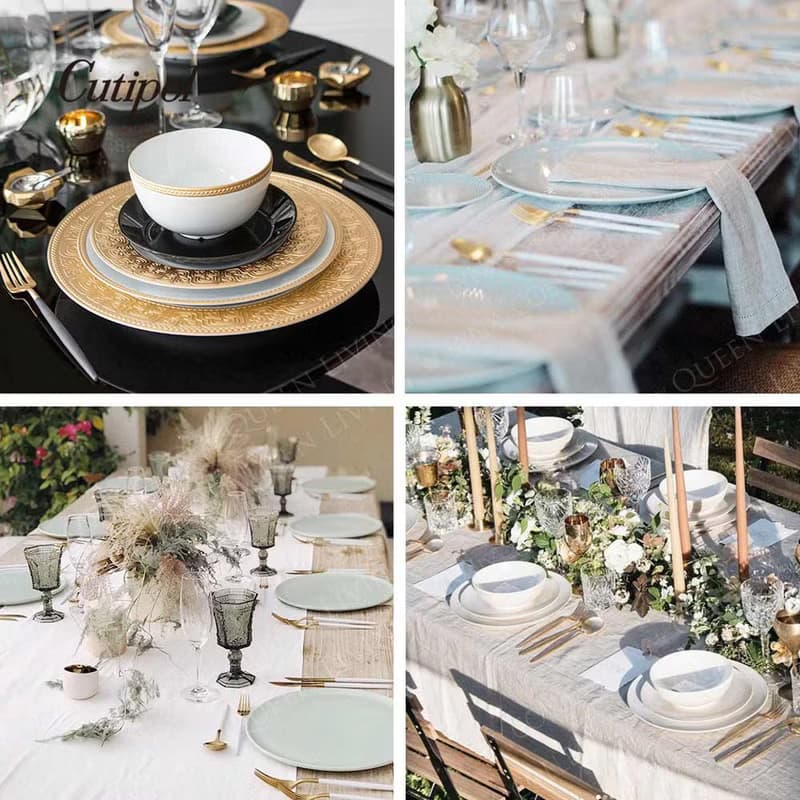 葡萄牙 Cutipol MOON 宇宙藍 20.5CM 主餐刀