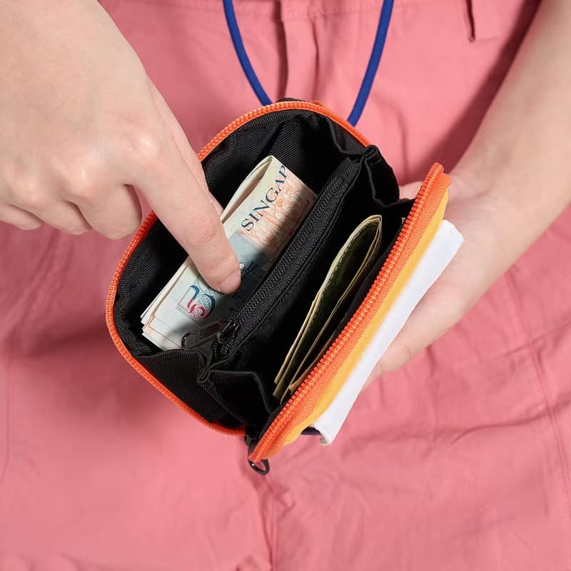 Camp wallet / Neon Orange