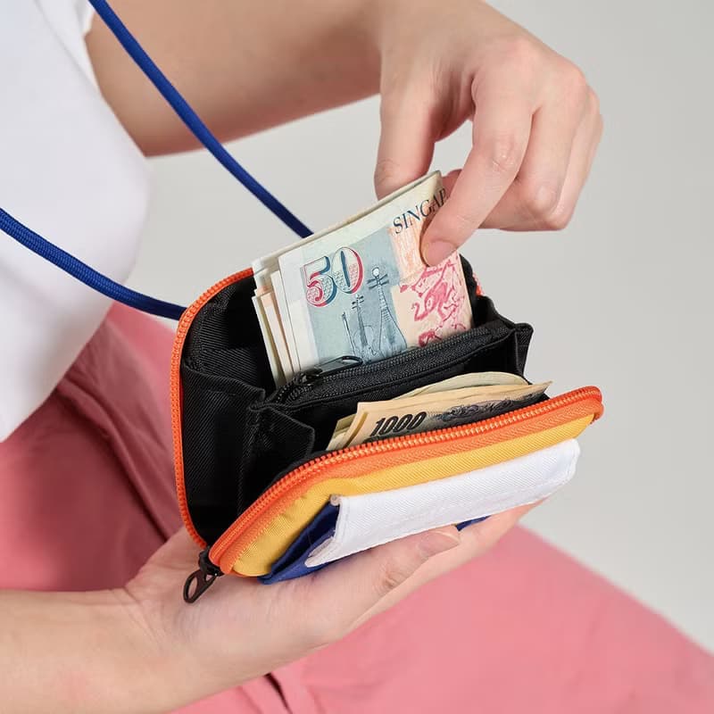 Camp wallet / Neon Orange