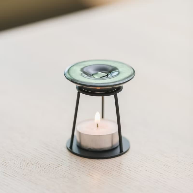 【氛圍佈置】大理石精油擴香座 Oil Burner (台灣蛇紋石)