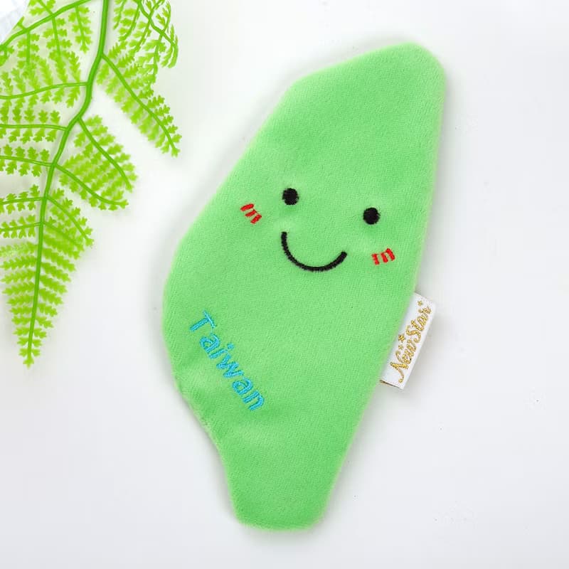 台灣特色 MIT響紙安撫巾。嬰兒寶寶玩具玩偶-西瓜鳳梨橘子珍珠