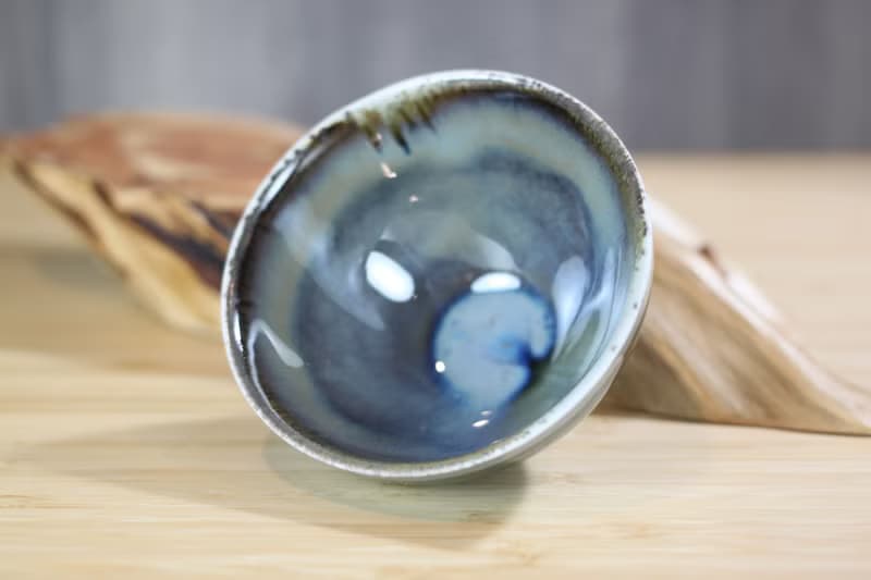 【送禮好物】120ml 天目釉 柴燒茶杯 鶯歌名家葉敏祥手工作品