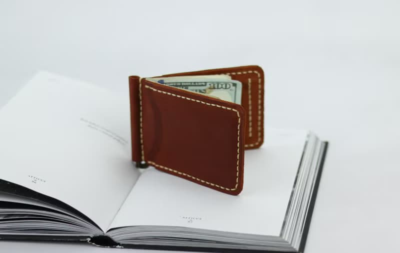 Leather Credit Card Wallet / Minimalist Slim Card Holder / Pocket Wallet for Men
