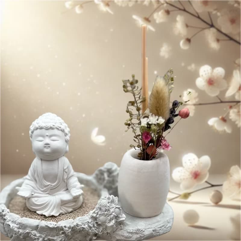 淨念吉祥公仔之衲靜 豪華田園套組 帶來心靈的平和與安寧祥和