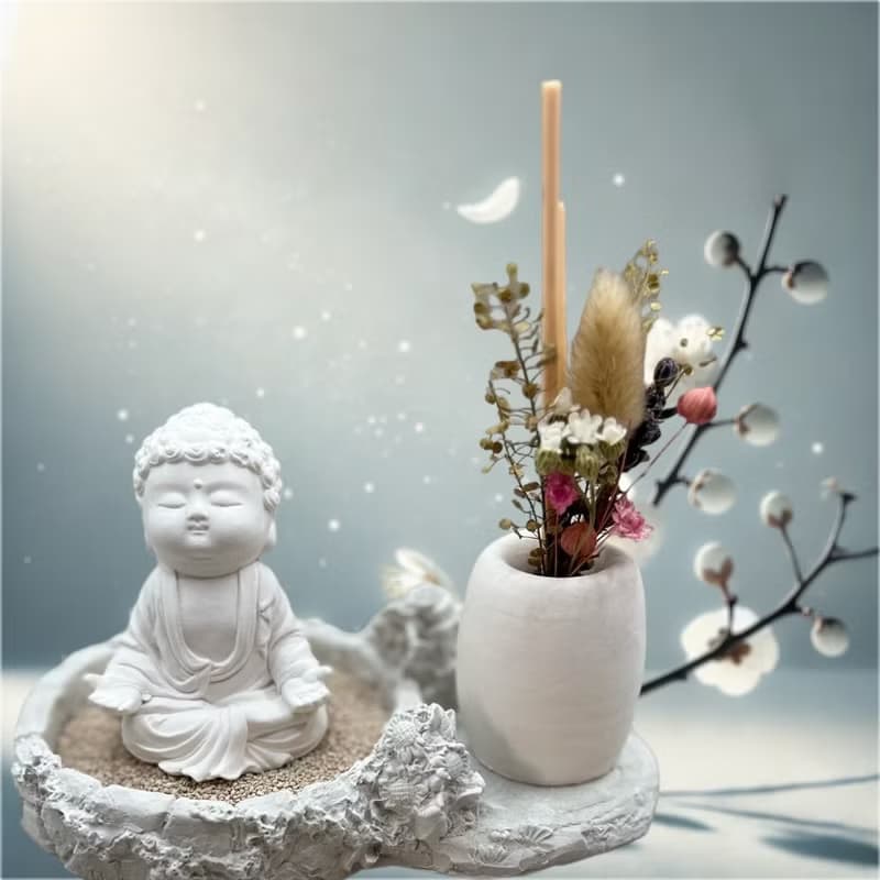 淨念吉祥公仔之衲靜 豪華田園套組 帶來心靈的平和與安寧祥和