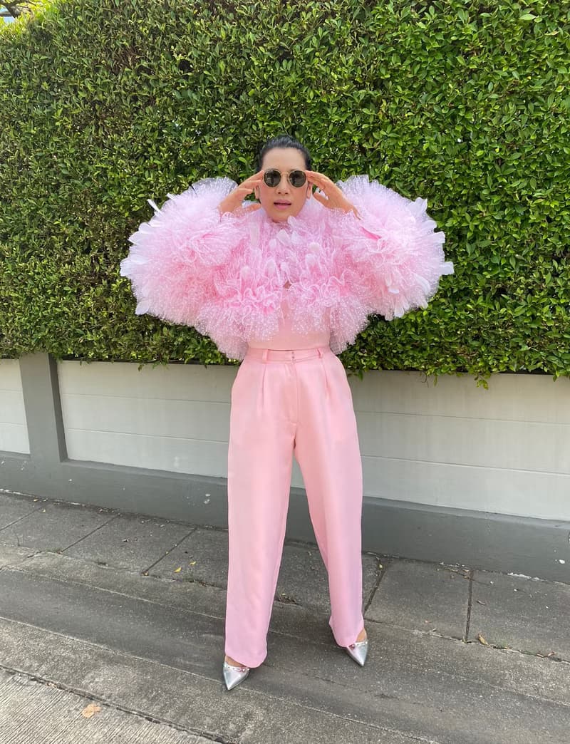 Kira barbie pink tulle cropped jacket trimmed with feathers,Tulle dress women
