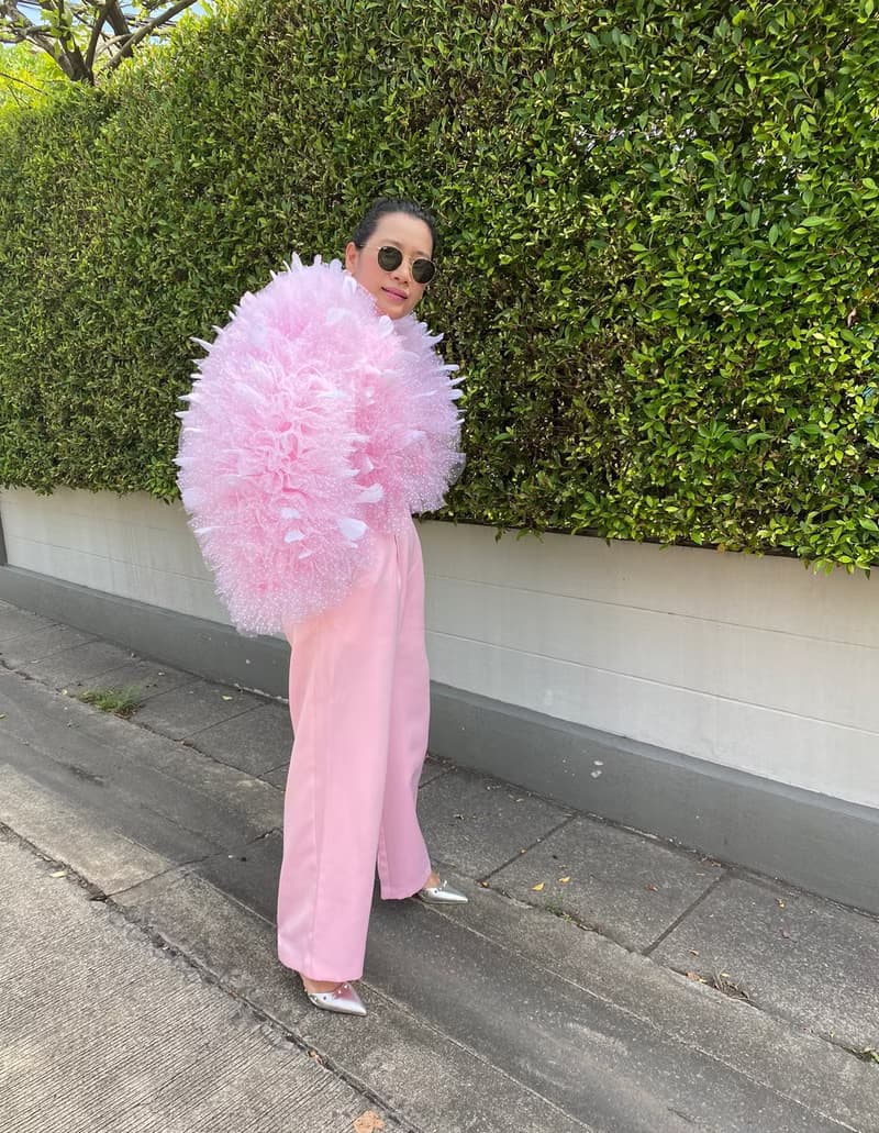 Kira barbie pink tulle cropped jacket trimmed with feathers,Tulle dress women