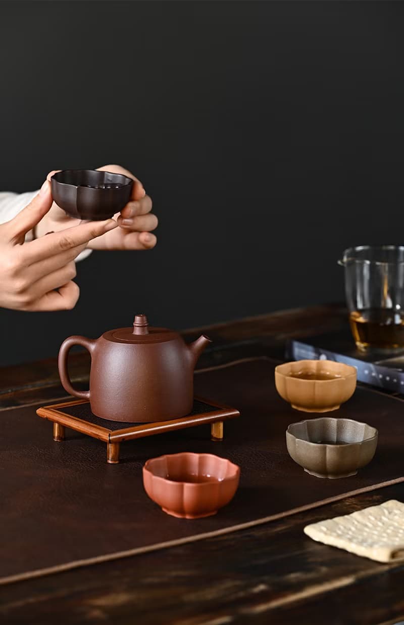 送禮紫砂壺茶壺梵匠 汉铎礼品套装 宜兴原矿紫砂壶茶具套装 茶壶
