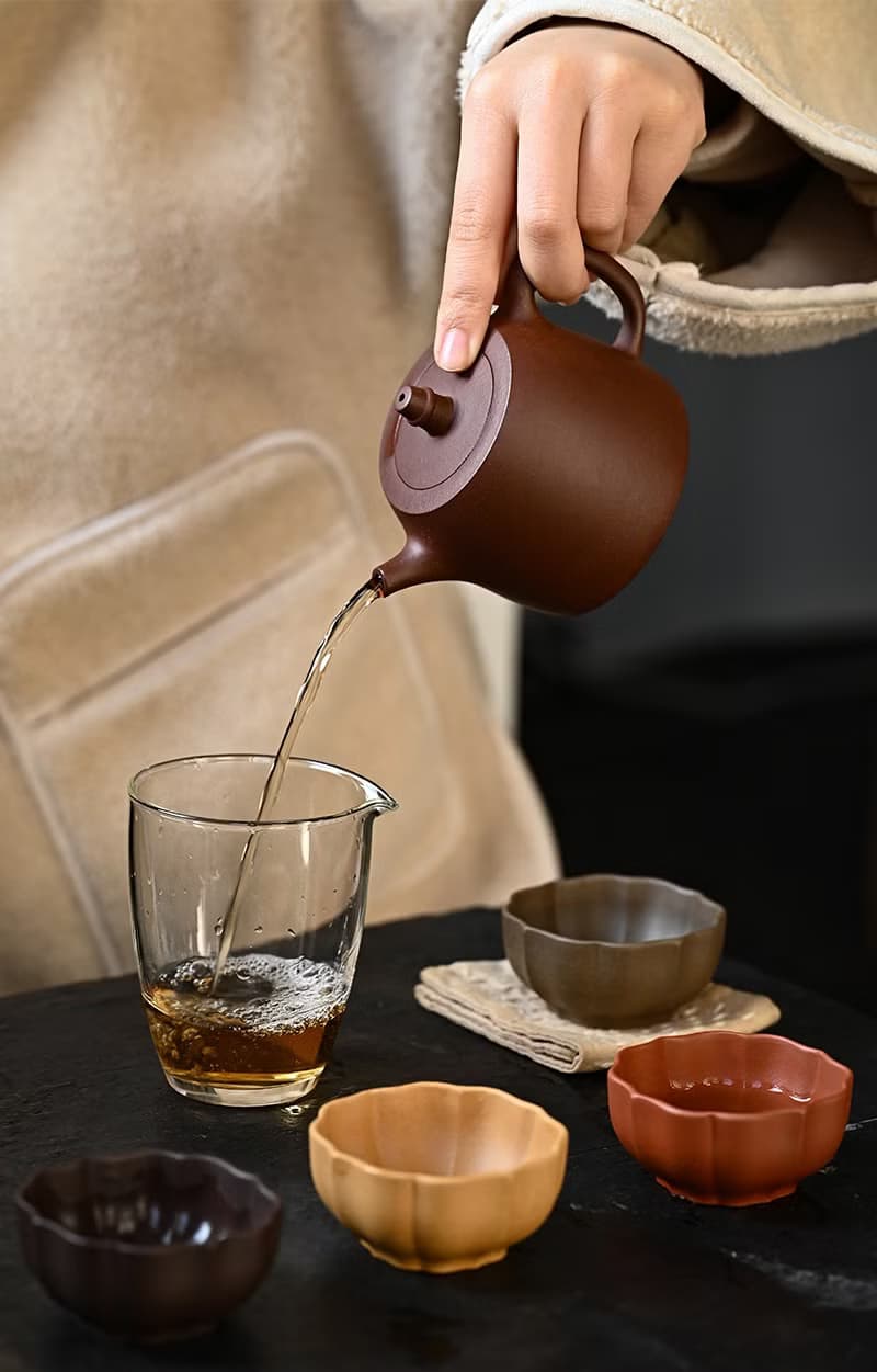 送禮紫砂壺茶壺梵匠 汉铎礼品套装 宜兴原矿紫砂壶茶具套装 茶壶