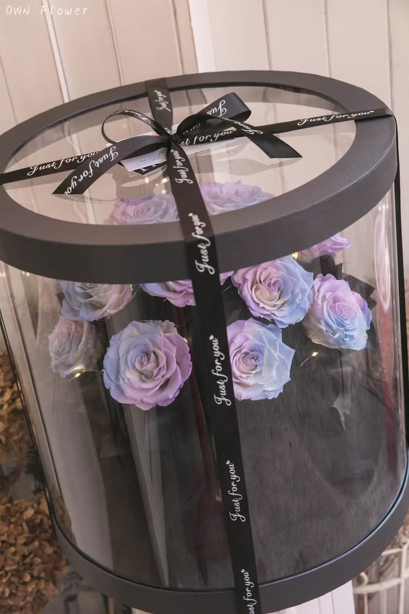 巨型抱抱桶/小香風永生花桶/永生花抱抱桶/情人節驚喜/生日禮物