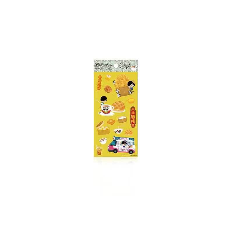 Lon Lee x MONOCOZZI | 塑膠行李箱貼紙 - 3合1