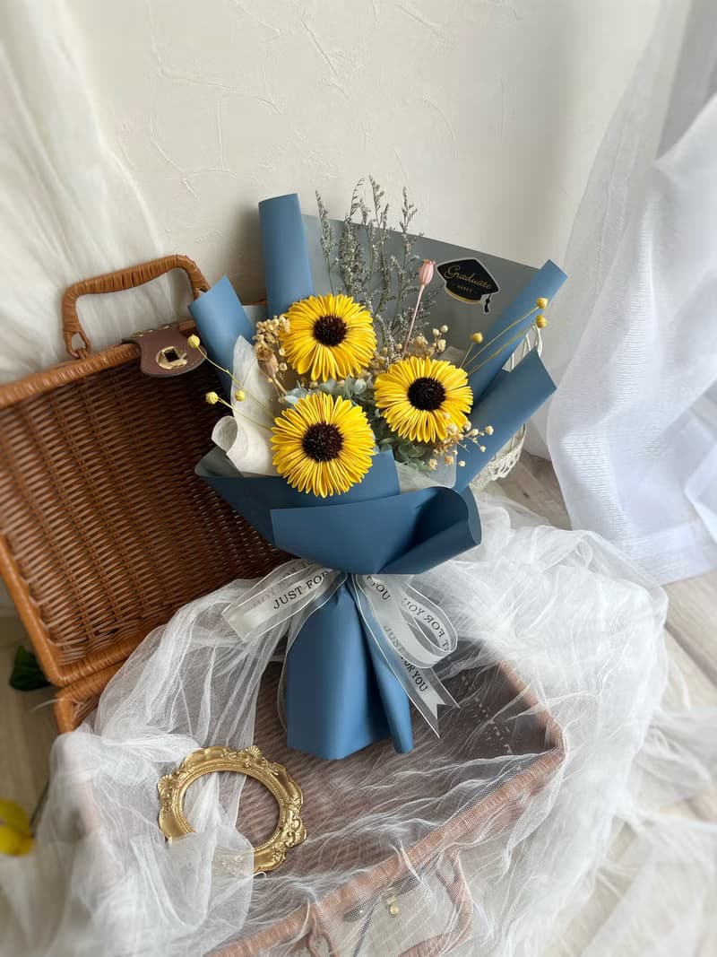向日葵花束/畢業花束/索拉花束/祝福花束