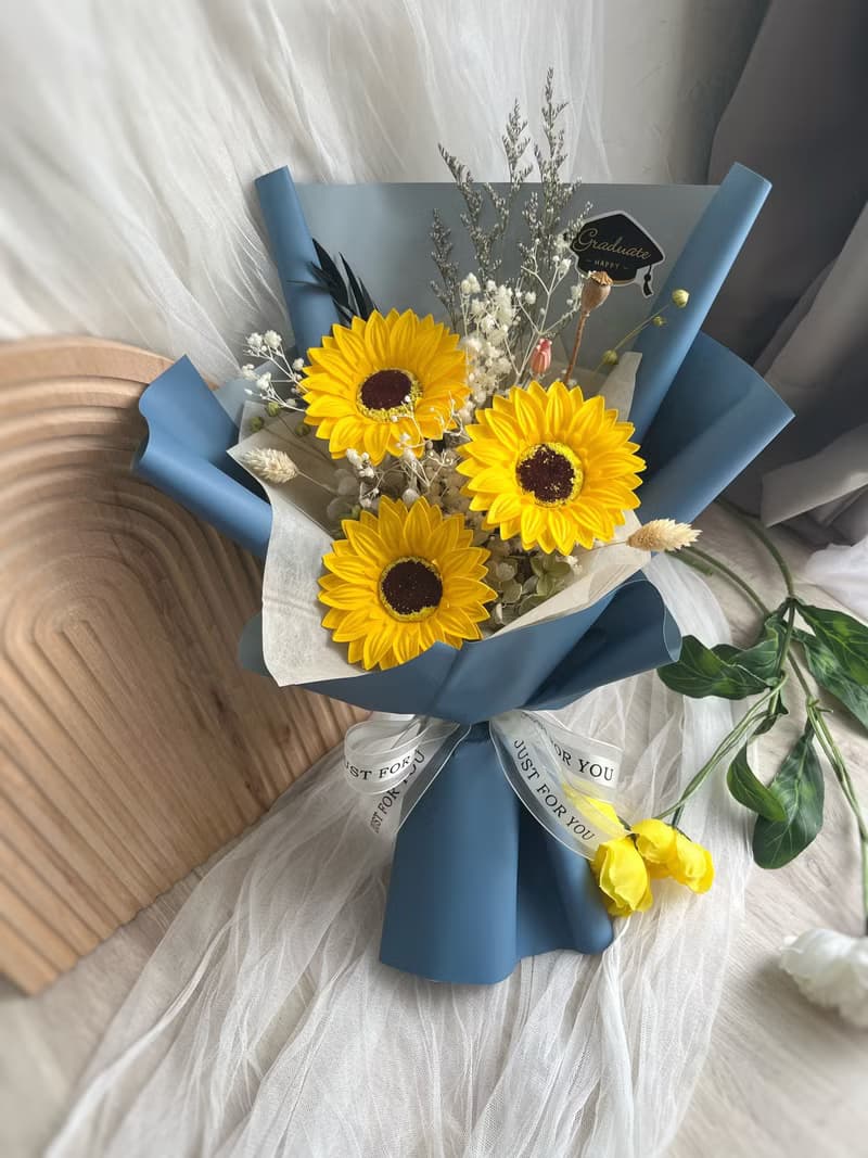 向日葵花束/畢業花束/索拉花束/祝福花束