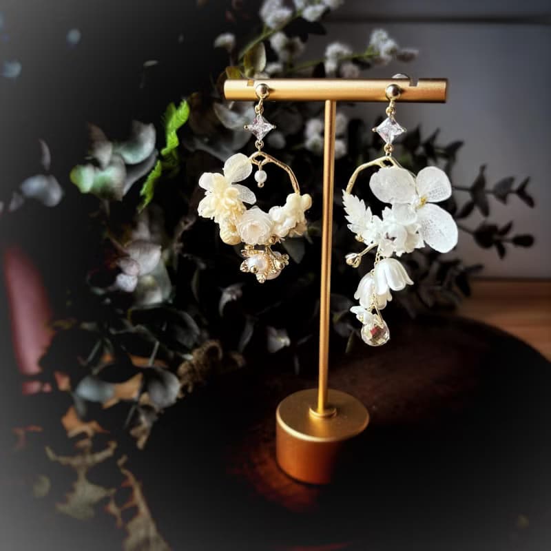 My Garden collection 森系花園長耳環