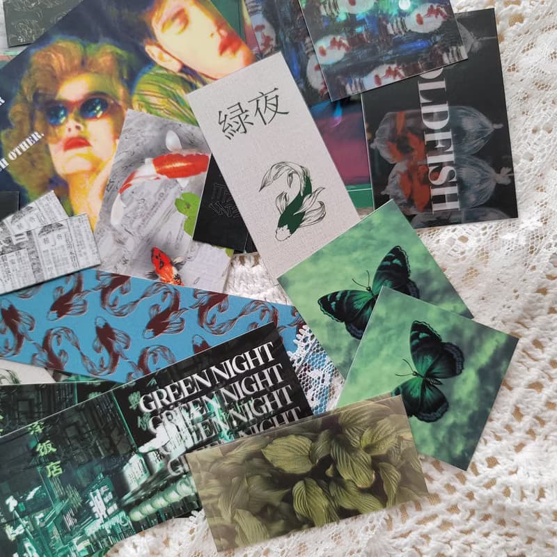 Green Night Sticker Pack 녹색의밤 스티커팩