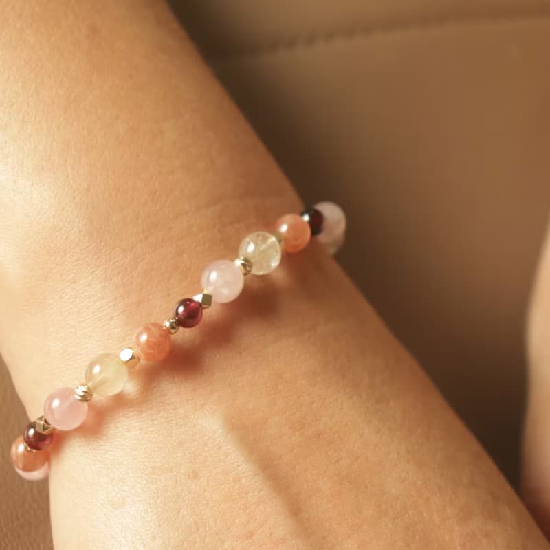 聖誕禮物-粉晶-石榴石-金太陽-金髮晶-招財-開運