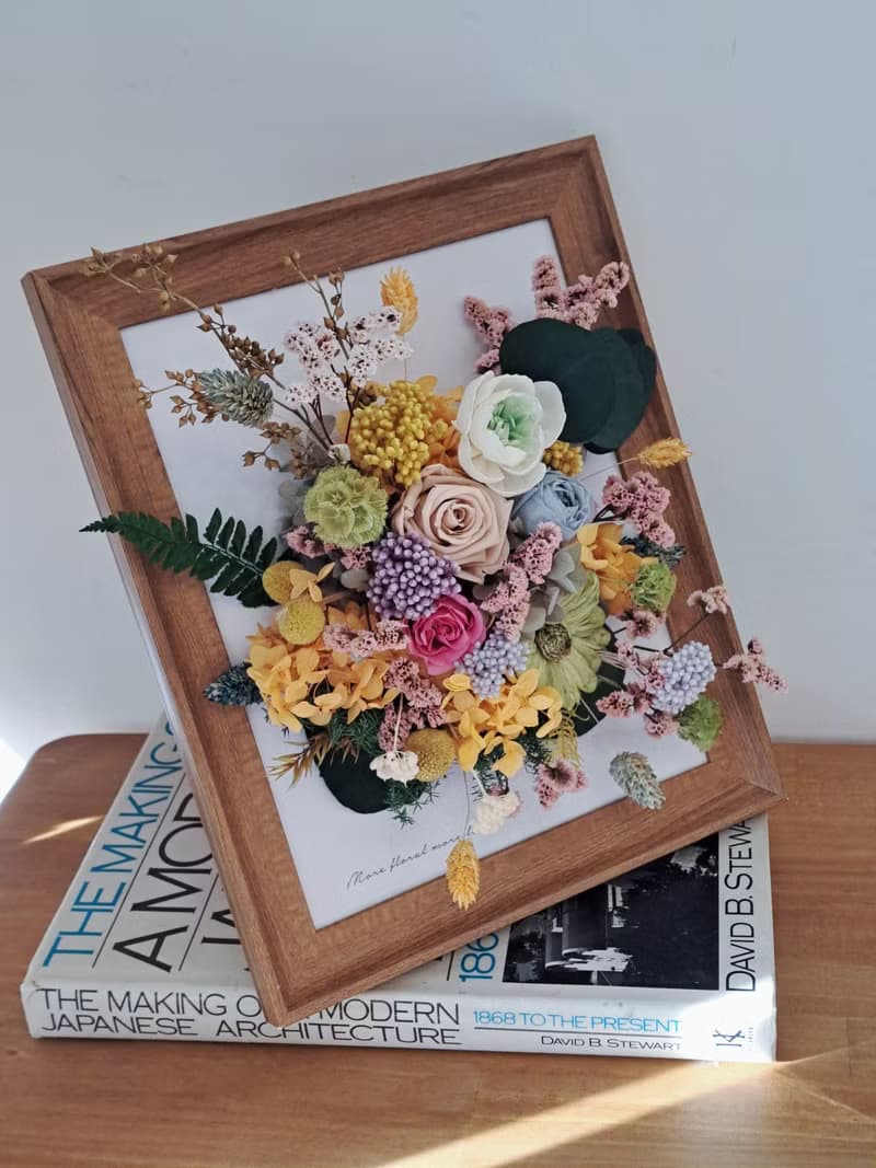 永生花壁飾/桌框