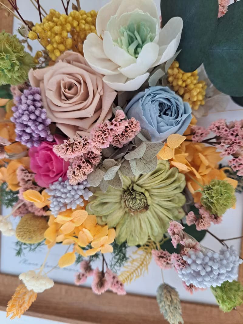 永生花壁飾/桌框