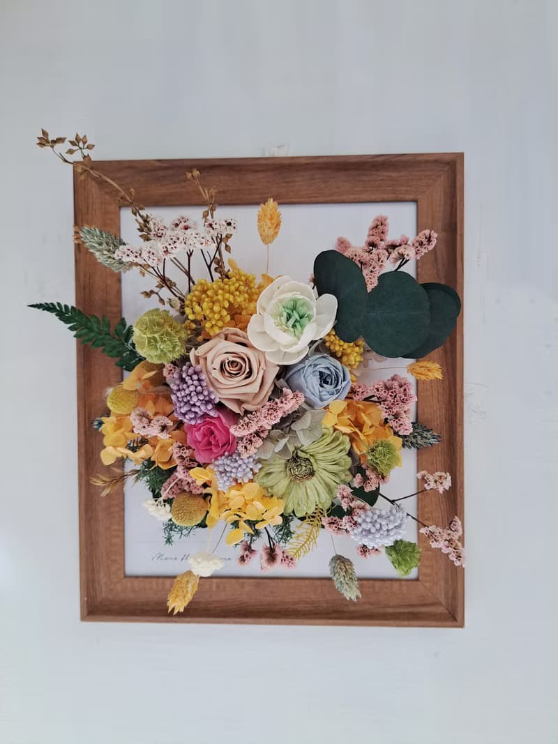 永生花壁飾/桌框