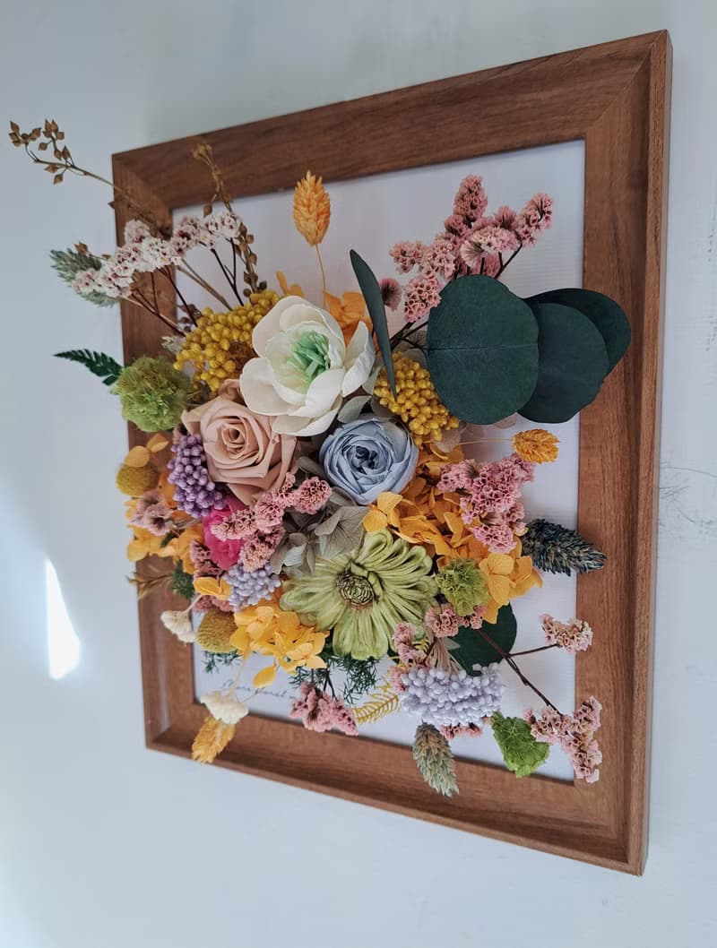 永生花壁飾/桌框