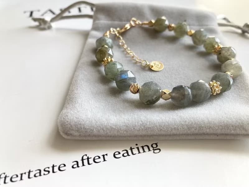 增強靈感穩定情緒吸引靈魂伴侶拉長石手鏈