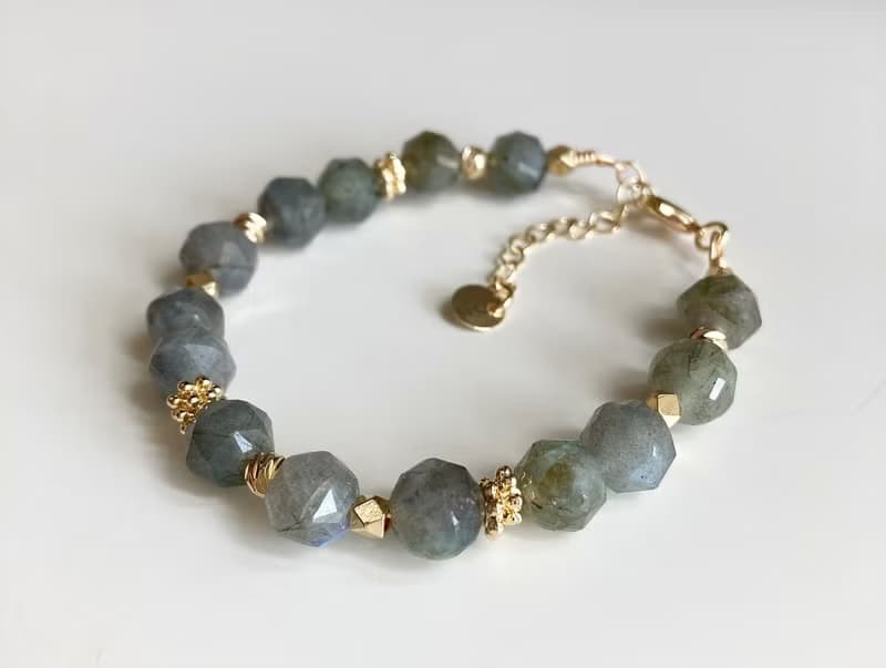 增強靈感穩定情緒吸引靈魂伴侶拉長石手鏈