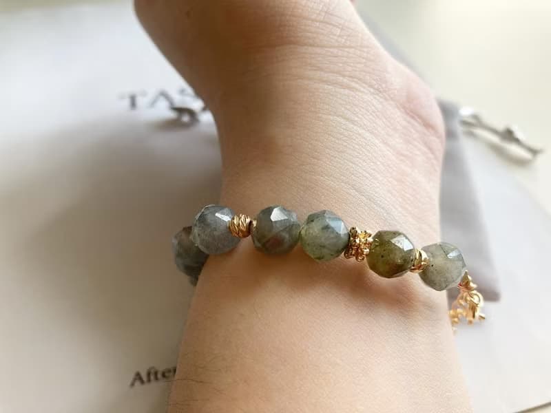 增強靈感穩定情緒吸引靈魂伴侶拉長石手鏈