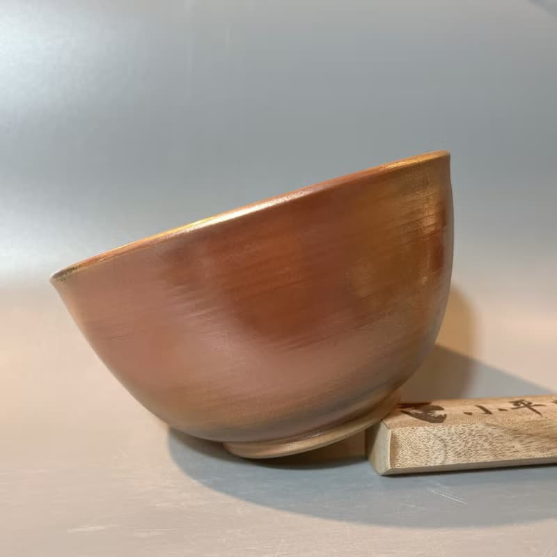柴燒古樸金彩碗 / 柴燒16cm大碗 / 小平凡手作