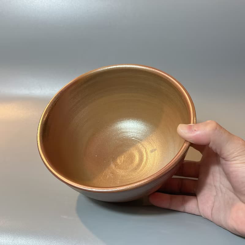 柴燒古樸金彩碗 / 柴燒16cm大碗 / 小平凡手作