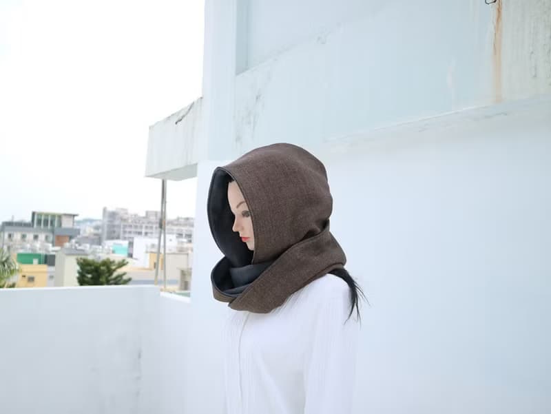 連帽 圍脖. 帽子圍巾.scarf  雙面雙色 大人.小孩均適用