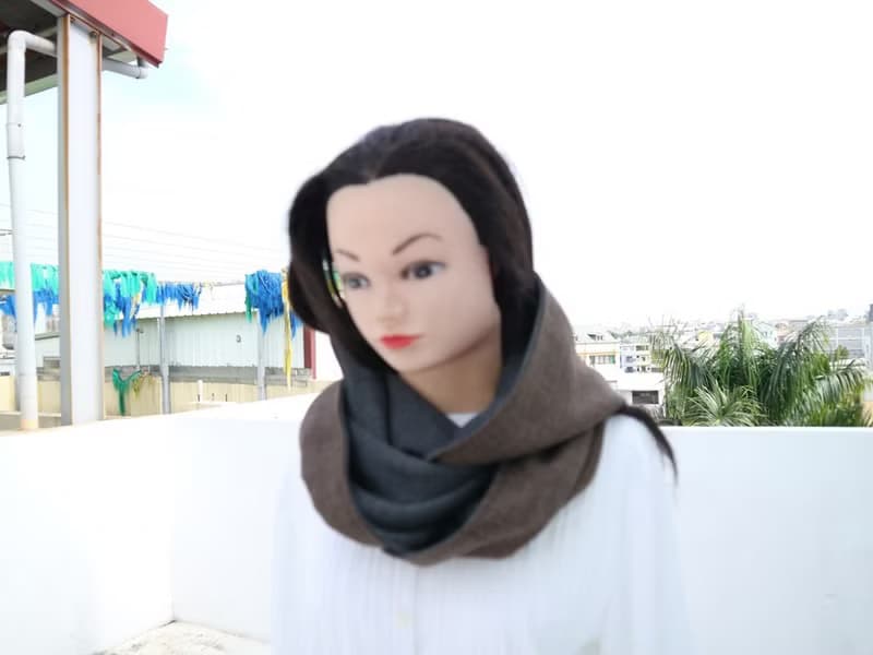 連帽 圍脖. 帽子圍巾.scarf  雙面雙色 大人.小孩均適用