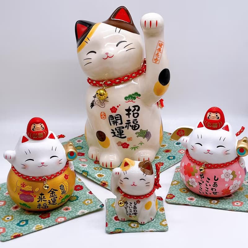 招財貓的殿墊 不包括招財貓