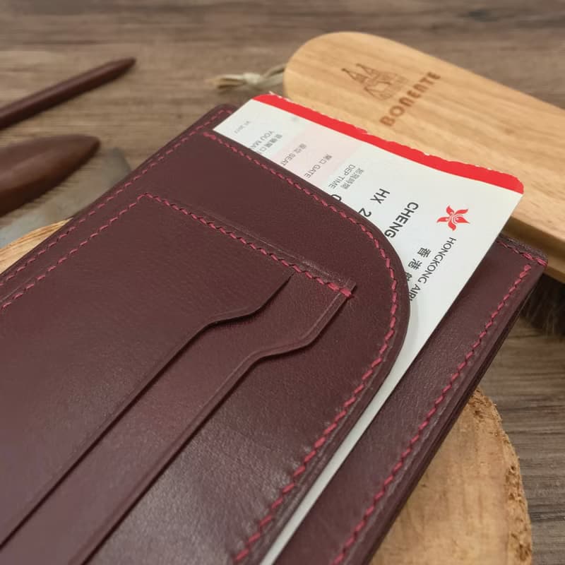 【Passport套/護照夾】小牛皮系列/旅行/多色可選/手工製造