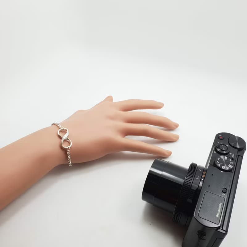 V30款-做不出一樣的銀手鍊-無線符號-999+925純銀手鍊