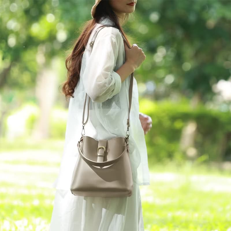 劍橋水桶包-多色 (禮物 肩背 斜背 復古 皮革 側背 手工 皮 生日)