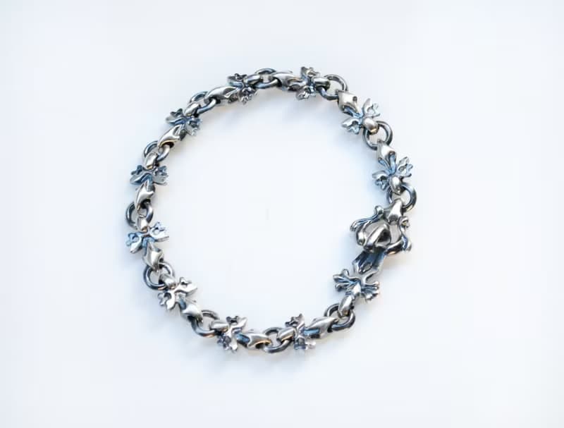 水川/手做銀飾/手鍊/亞瑟。鴞