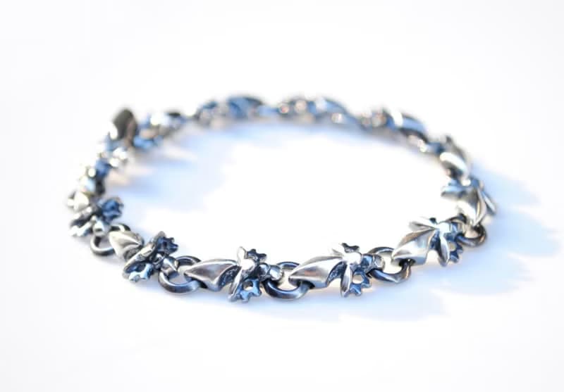 水川/手做銀飾/手鍊/亞瑟。鴞