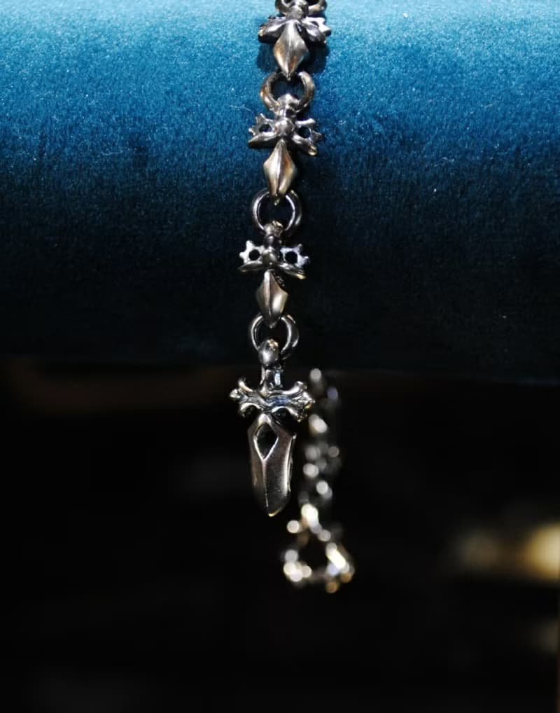 水川/手做銀飾/手鍊/亞瑟。鴞