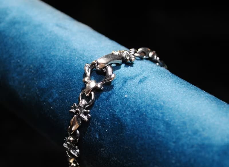 水川/手做銀飾/手鍊/亞瑟。鴞