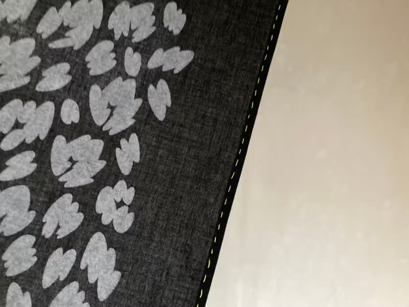 leopard handkerchief  black