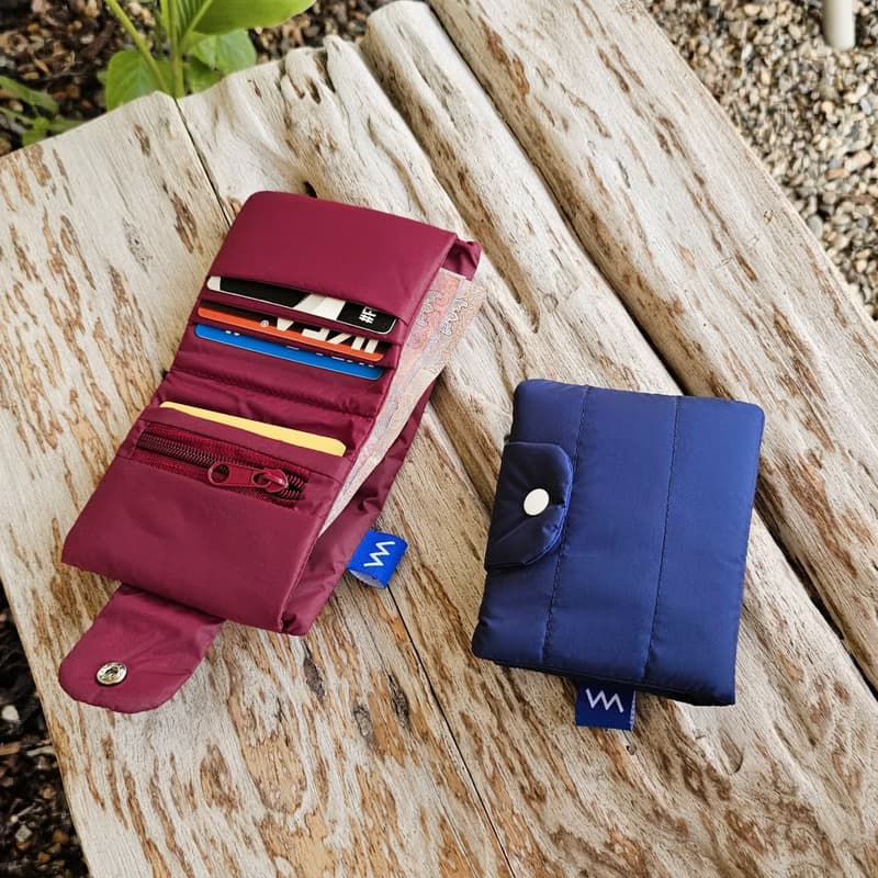 Bubble wallet - Garnet