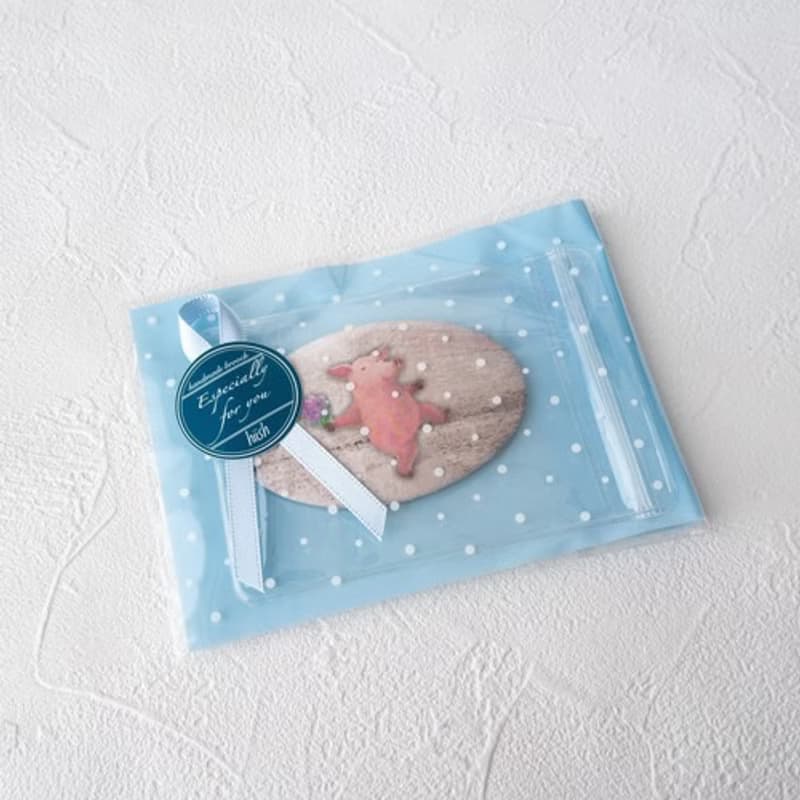 マグネット栓抜き(花束とこぶた)