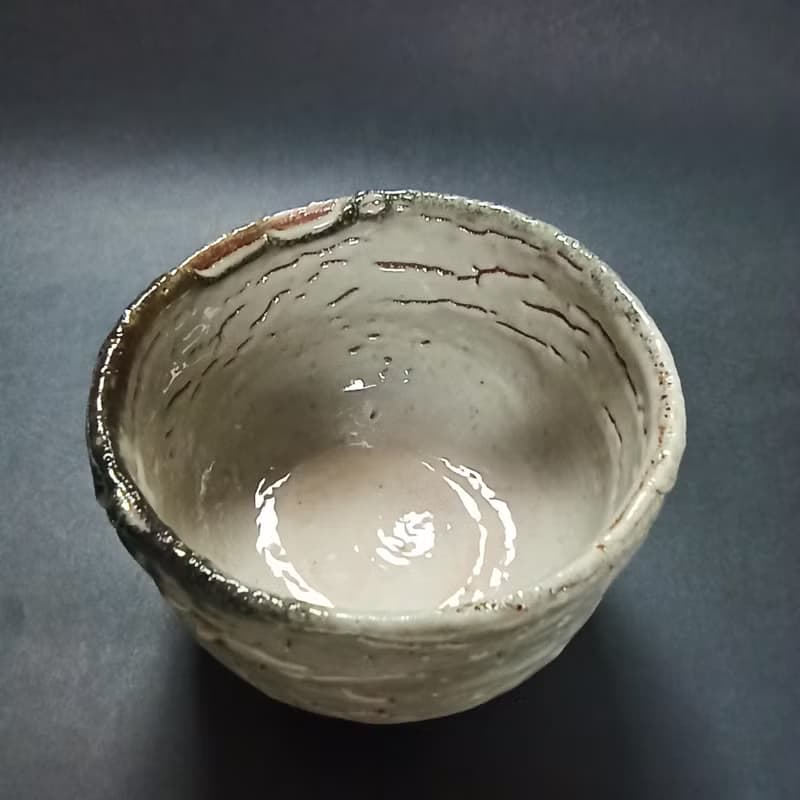 志野釉茶碗陳炫亨手創陶炫茶碗